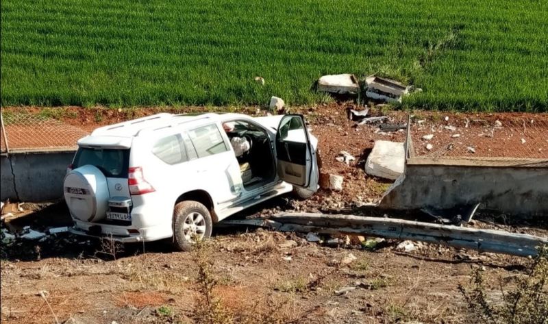 Kontrolden çıkan İran plakalı araç şarampole devrildi: 4 yaralı
