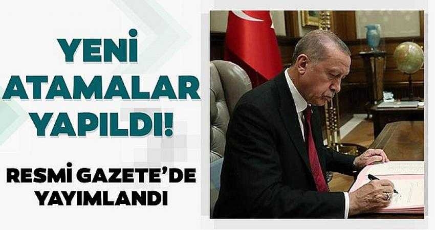 Cumhurbaşkanı Erdoğan, 3 ilin valisini atadı